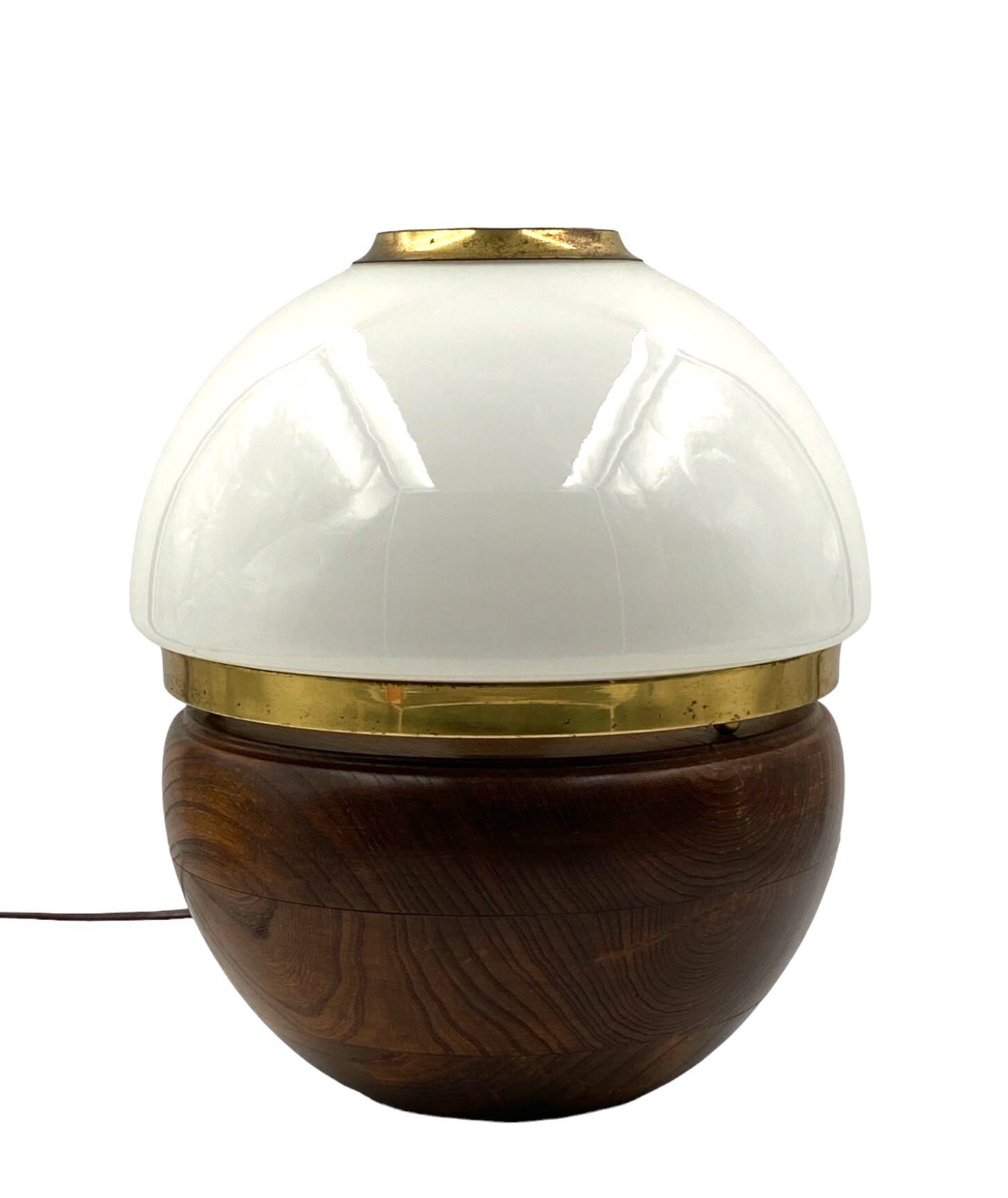 Luigi Caccia Dominioni, rare table lamp, Azucena Italy, 1970s