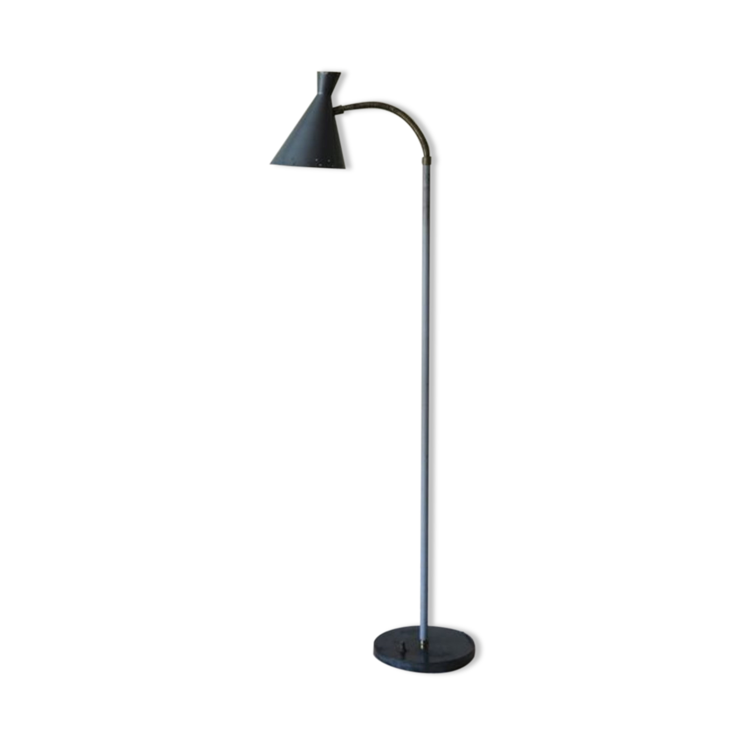 Lamppost with marble base Italy 1950s