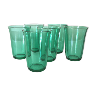 Set of 6 vintage water glasses