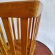 Wooden basket from the 1950s