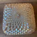 Vintage Chiseled Glass Ceiling Light