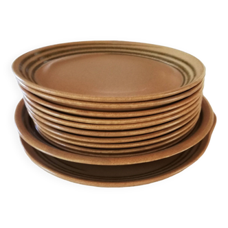 Sarreguemines stoneware service