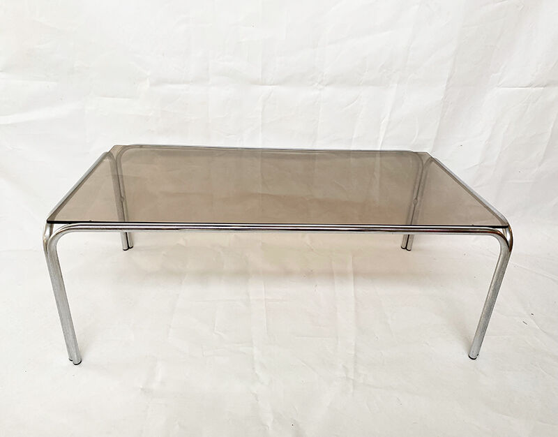 Coffee table smoked glass