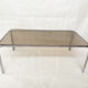 Coffee table smoked glass