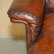 Chaise de bureau pivotante Mid Century Modern De Sede DS35 cuir