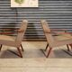Pair of armchairs Mier Topolcany 1960
