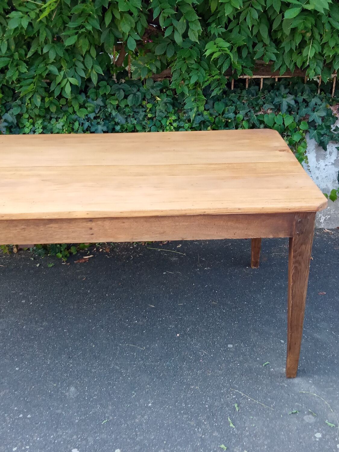 Farmhouse table early XXth 200 cm