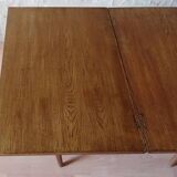 Vintage oak portfolio table 1960