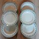 6 antique ironstone plates