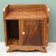 Bedside table, 1950s, walnut veneer.