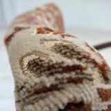 1950s, Danish artdeco armchair, furniture velour, beech wood, reupholstered