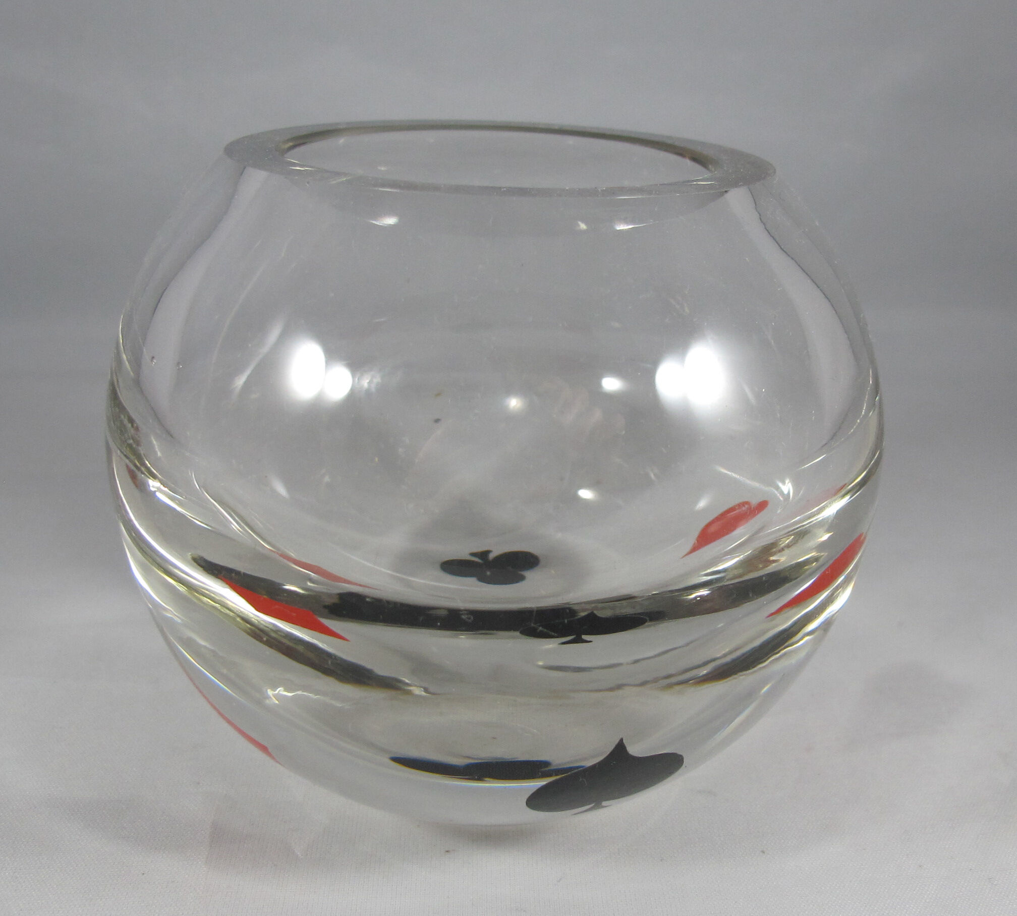 Vide poche en verre