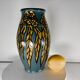 Art Deco ceramic vase, France, Emile Simonod, SISPA, 1930