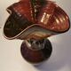Vase Vallauris structure tulipe marron