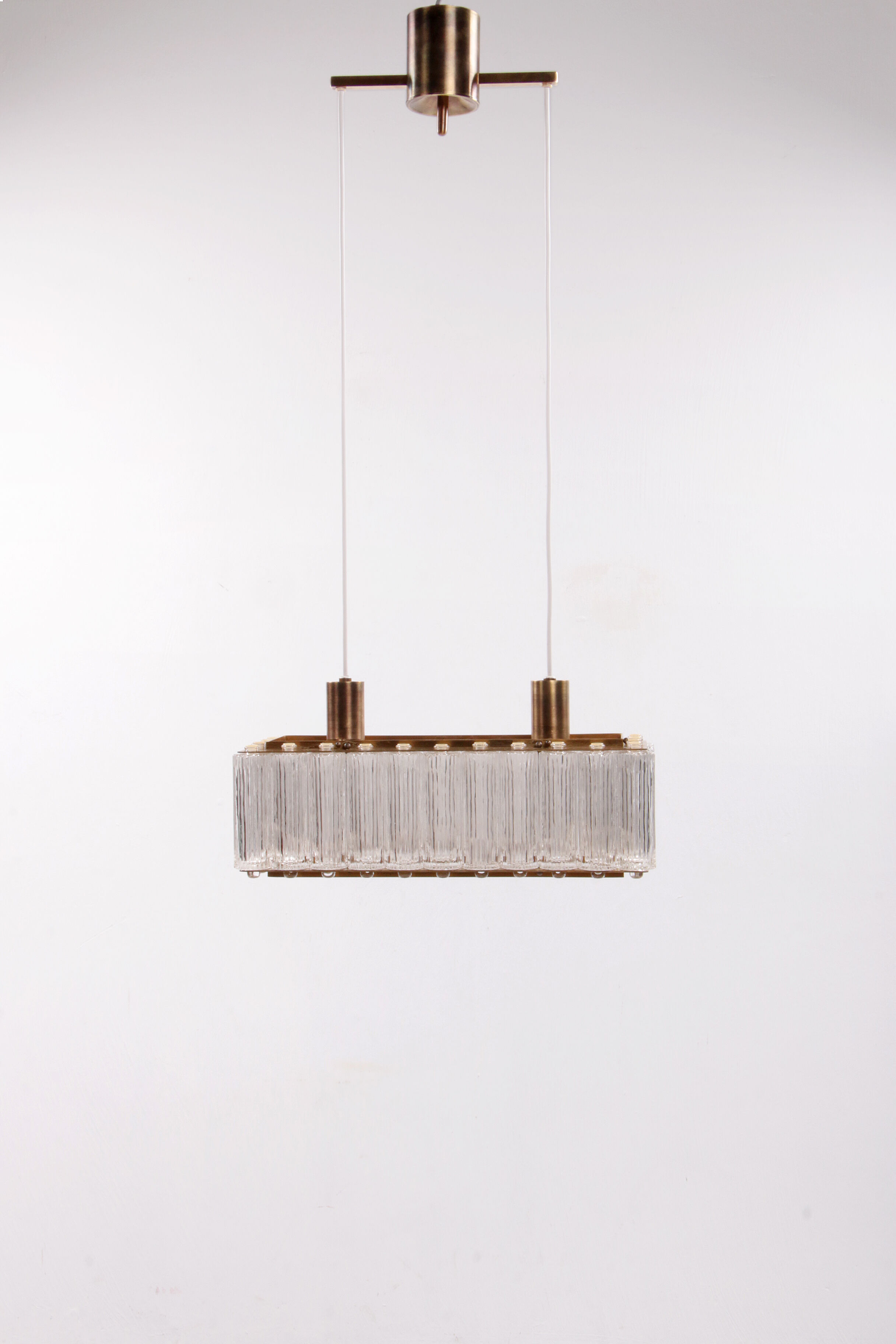 Rectangular pendant lamp Nordlys Light by Eric Warna.