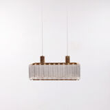 Rectangular pendant lamp Nordlys Light by Eric Warna.