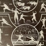 Photographic plate on fencing - 1940