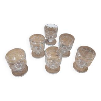 Vintage liqueur glasses