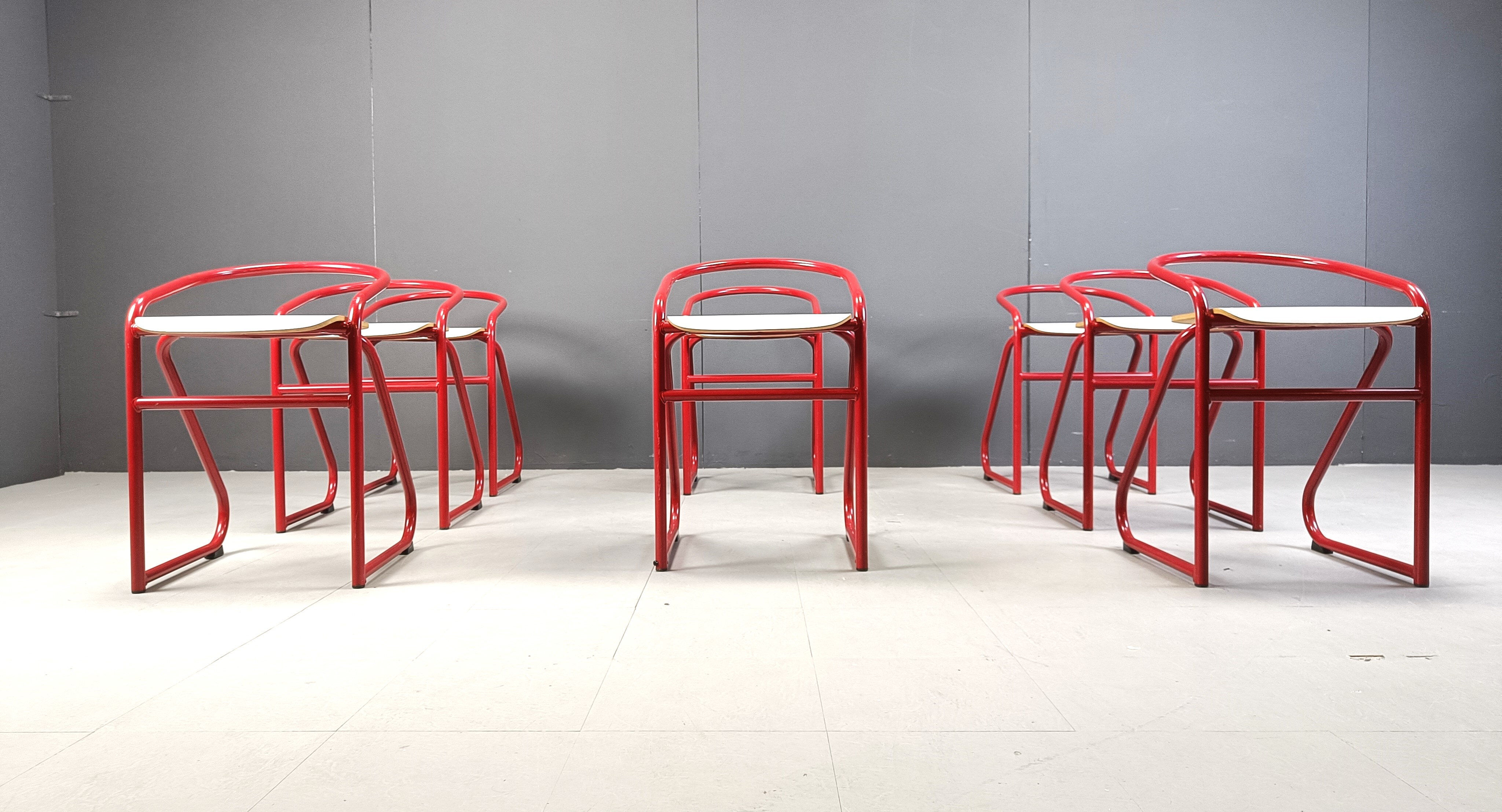 Postmodern stools by Samo, 1980s