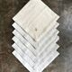 6 embroidered beige cotton napkins