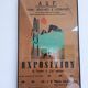 Affiche Exposition d'art appliqué 1921. Illustrée par E. Jacqmain