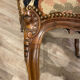 Louis XV style walnut armchair