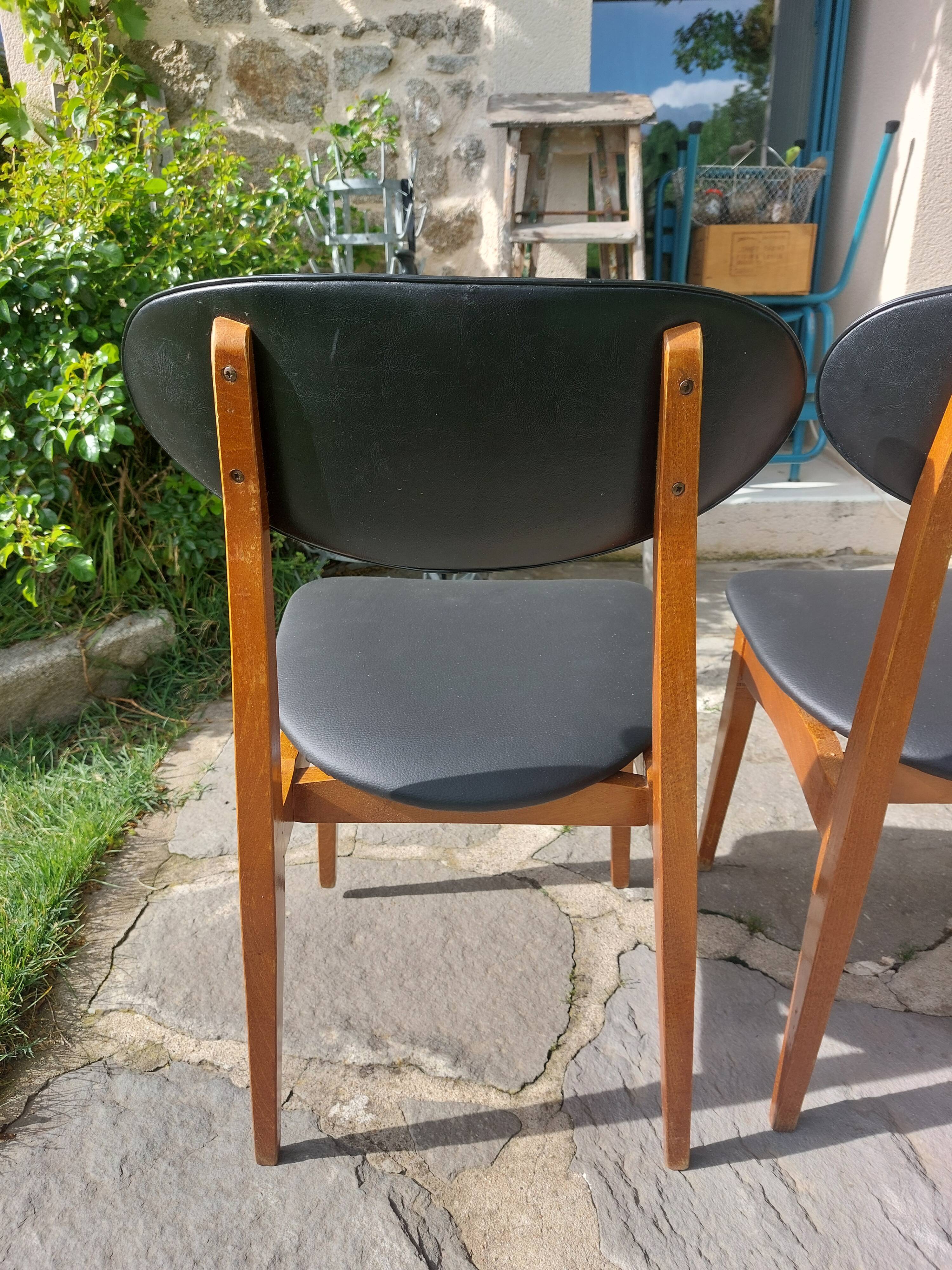 pair of Scandinavian chairs, unicorn style