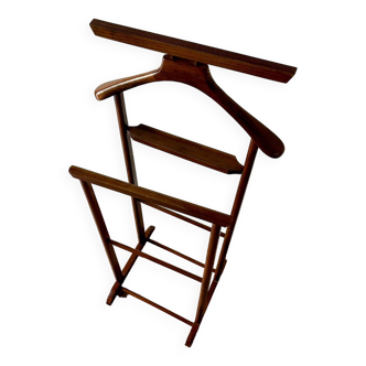 Dark wood valet