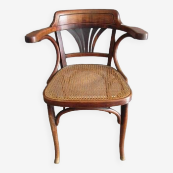 Fauteuil ancien en bois courbé - Europe de l'est