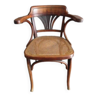 Antique armchair in curved wood - Eastern Europe