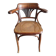 Antique armchair in curved wood - Eastern Europe