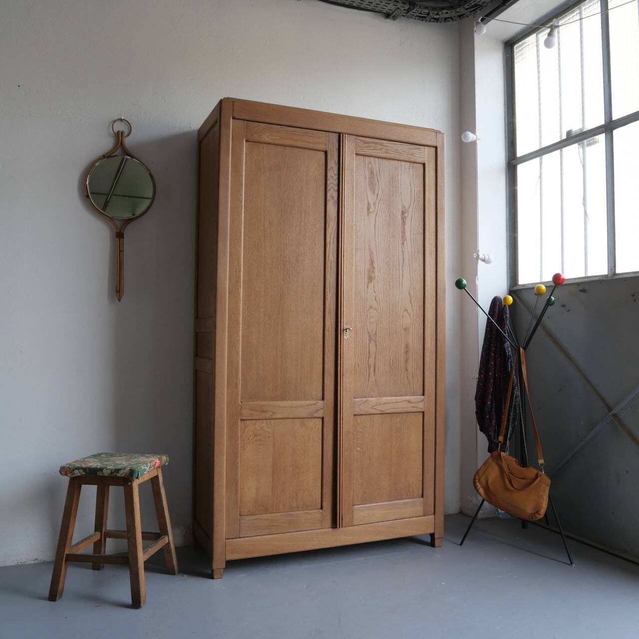 Oak wardrobe