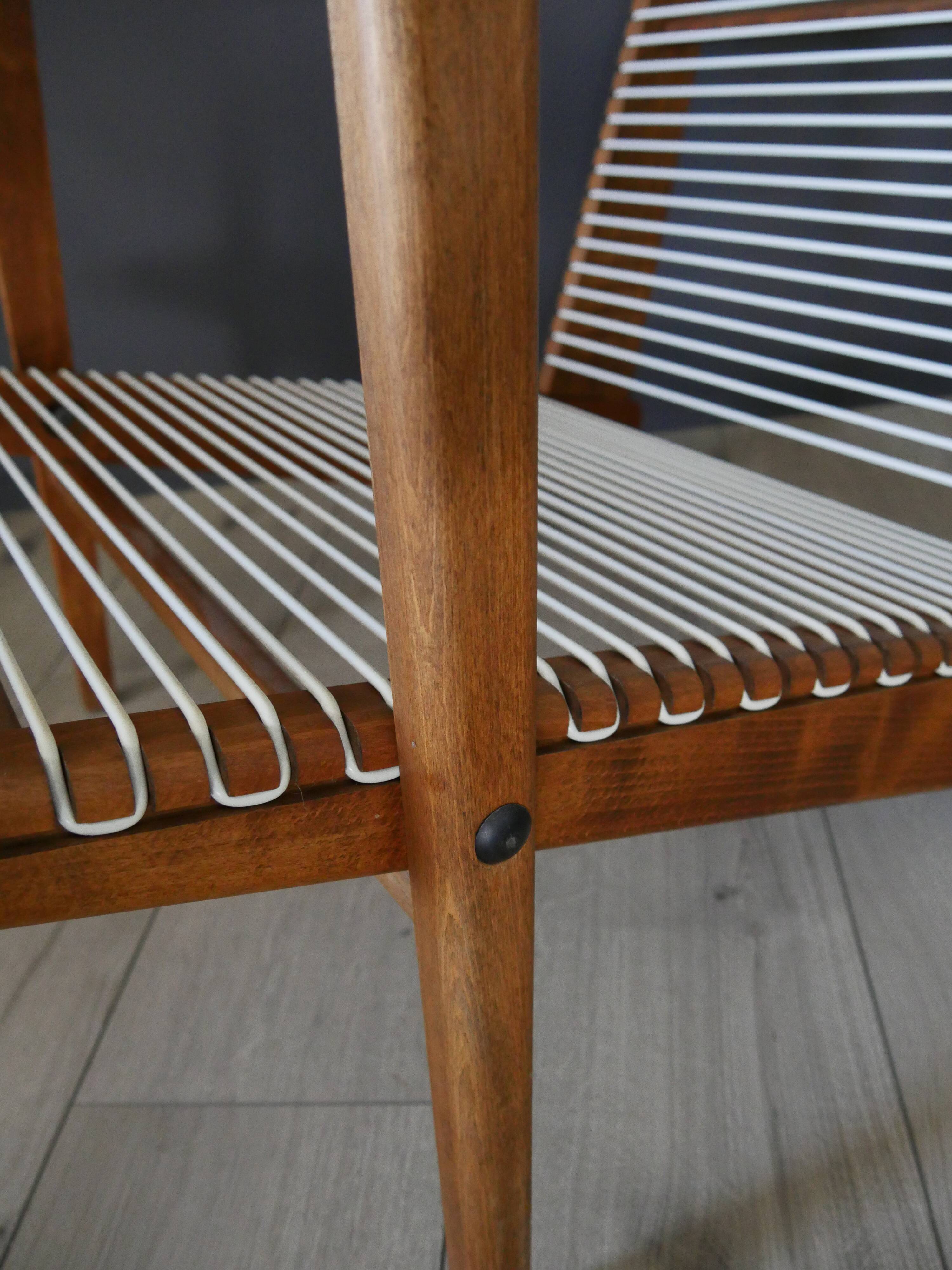 Vintage Scandinavian style armchair - Georges Tigien