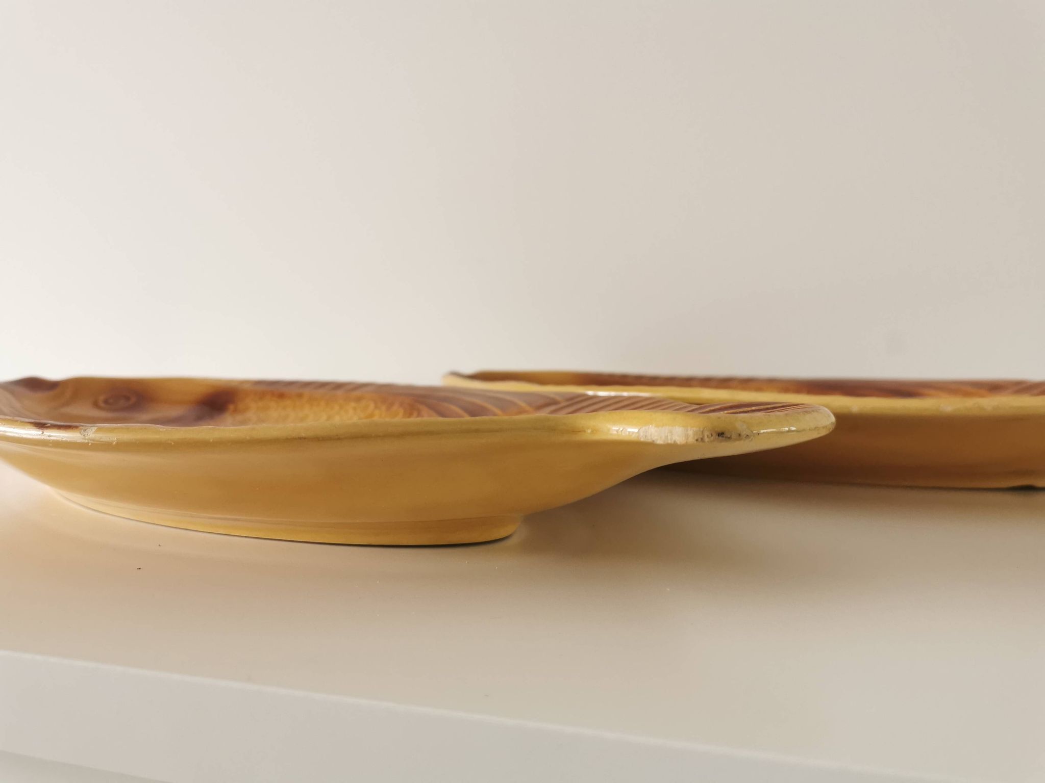 Vintage Fish Serving Plate: KIL Yugoslavia Mid-Century Tableware
