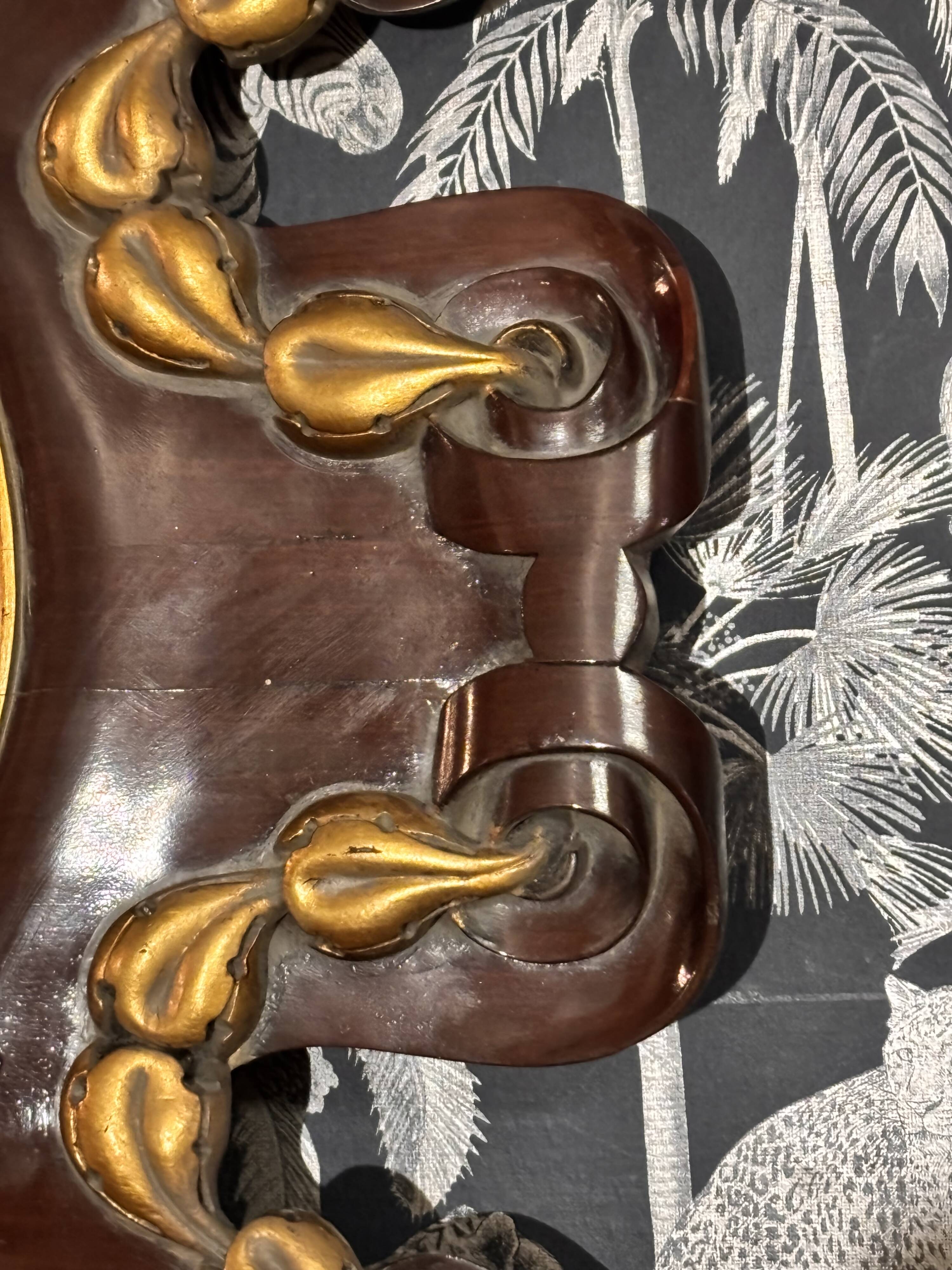 Mahogany mirror 1950