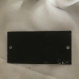 Plaque émaillée d’utilité