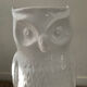 Vintage ceramic owl umbrella stand from the 70s