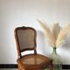 Paires de chaises style Louis XV bois & cannage