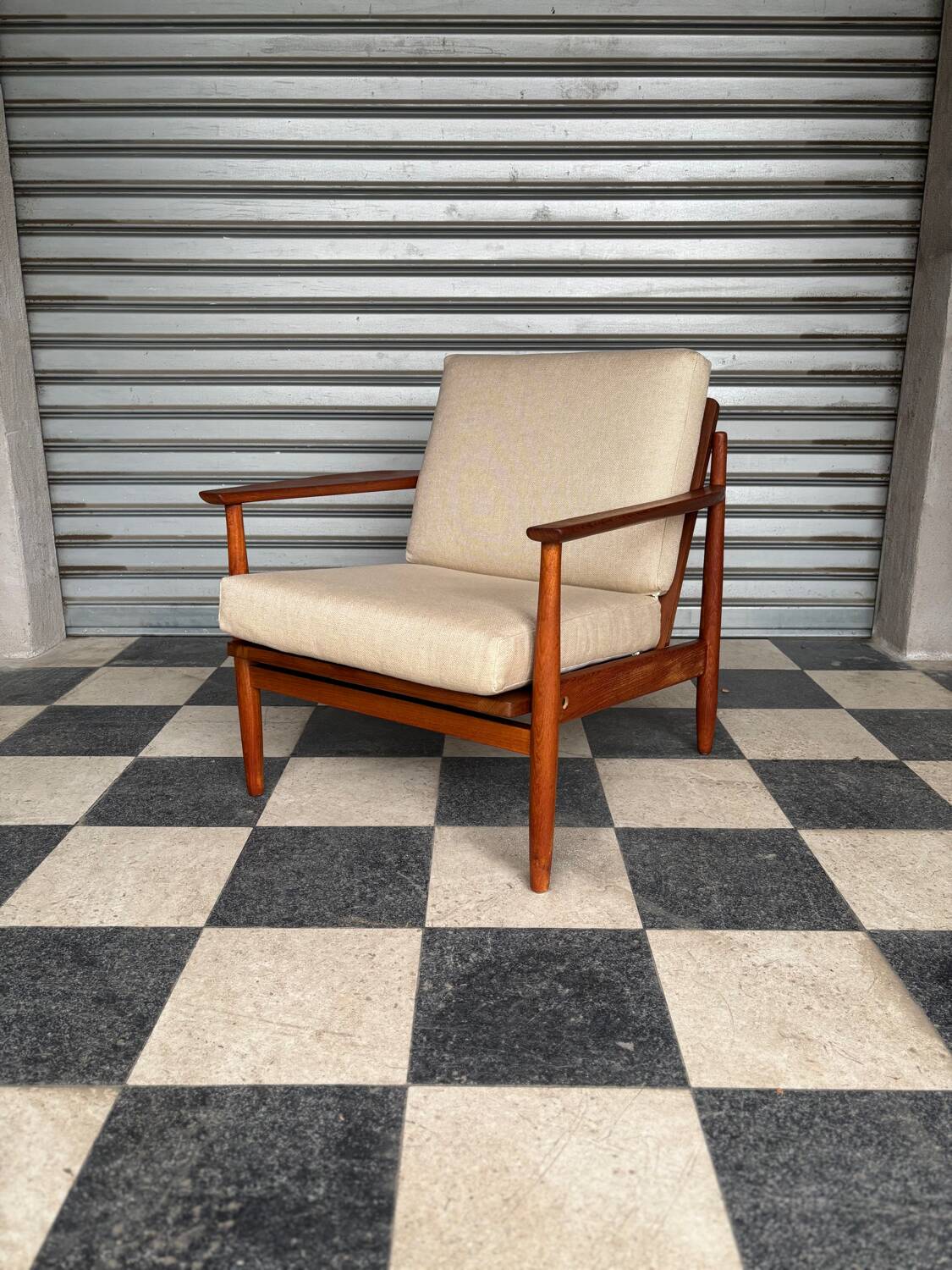 Vintage Scandinavian armchair