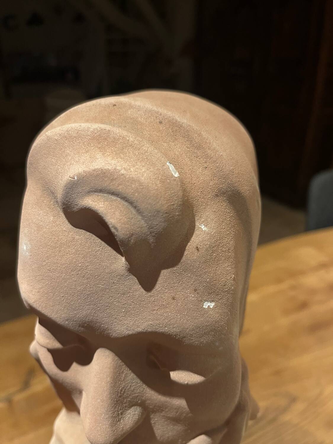 Christian Dior plaster face