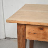Oak farm table