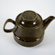 Ceramic teapot, Polish design, 1980s, made in Poland