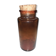 Amber pharmacy bottle made of old bubbled glass