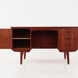 Teak desk Scandinavian design of the 70's