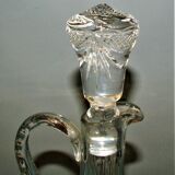 Carafe ewer for wine or water crystal cross of lorraine