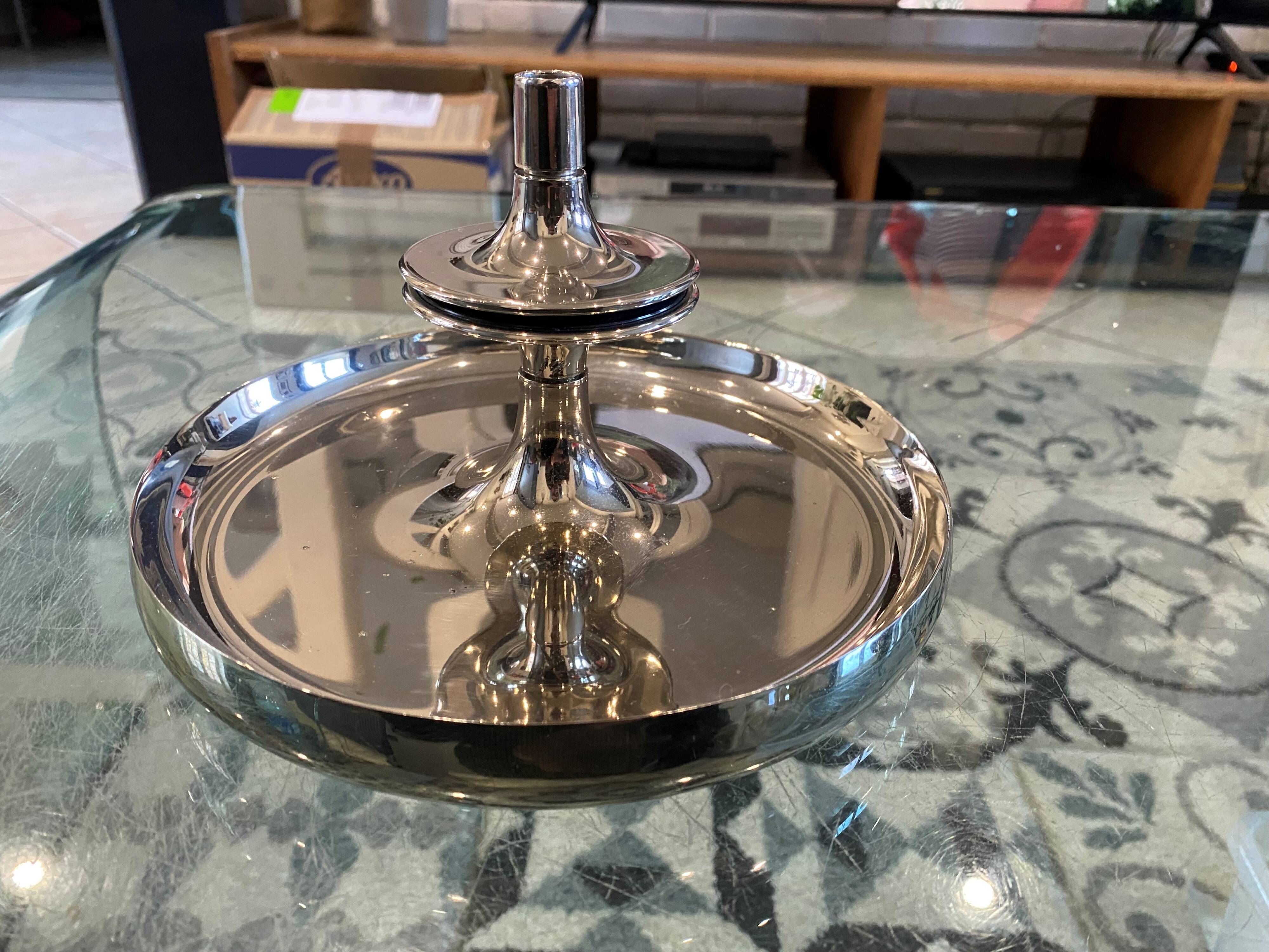 Vintage 1970s Nagel S22 modular candlestick base