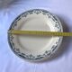 Flat plate of the longchamp earthenware factory, doria model,  iron land