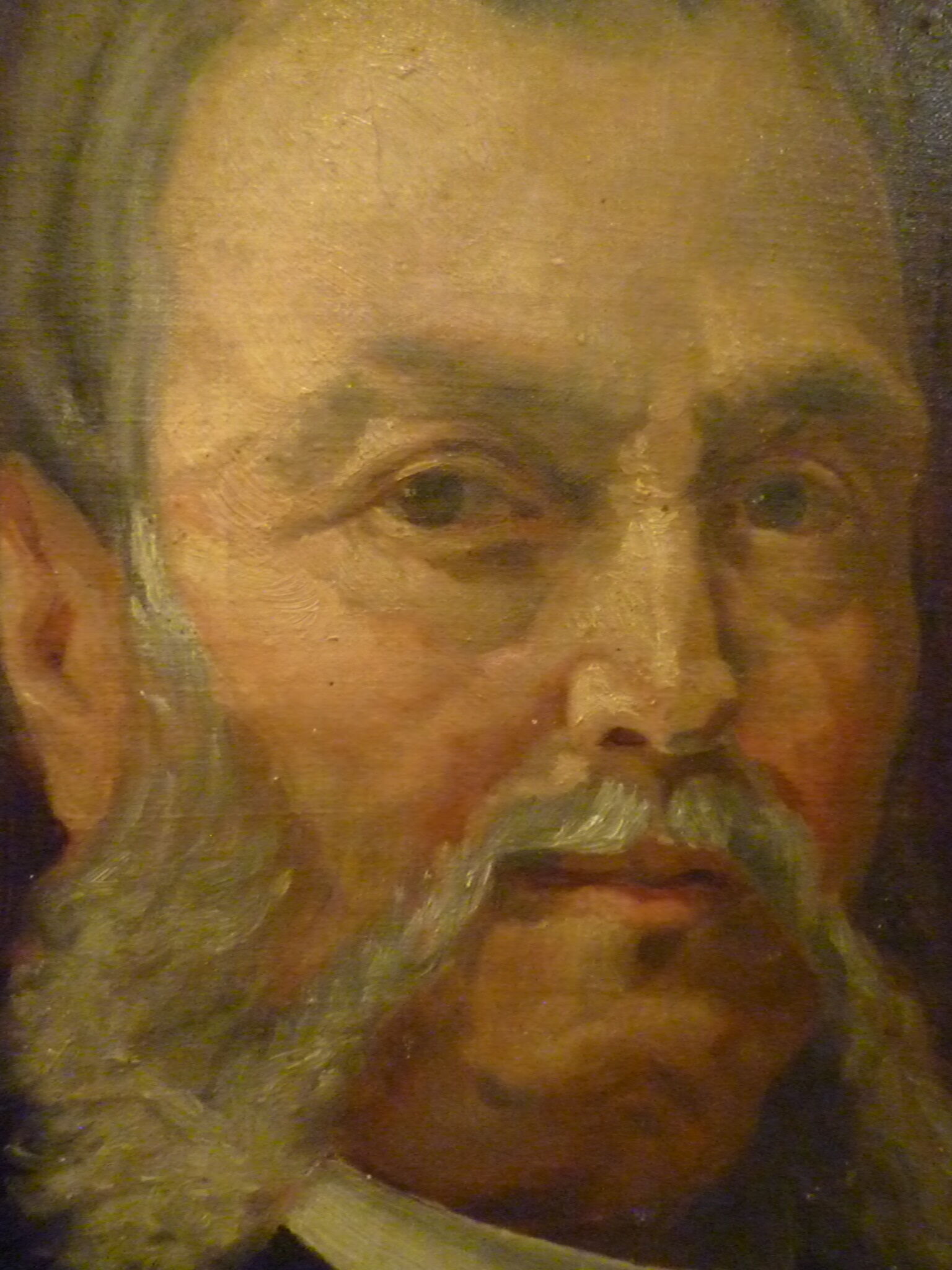 Oil on canvas early twentieth century