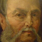 Oil on canvas early twentieth century