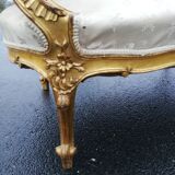 Banquette Napoléon 3 style Louis XV